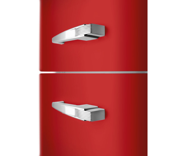 Smeg FAB32LRD6 retro jraen 50 koelkast - rood - linsdraaiend