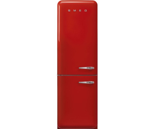 Smeg FAB32LRD6 retro jraen 50 koelkast - rood - linsdraaiend
