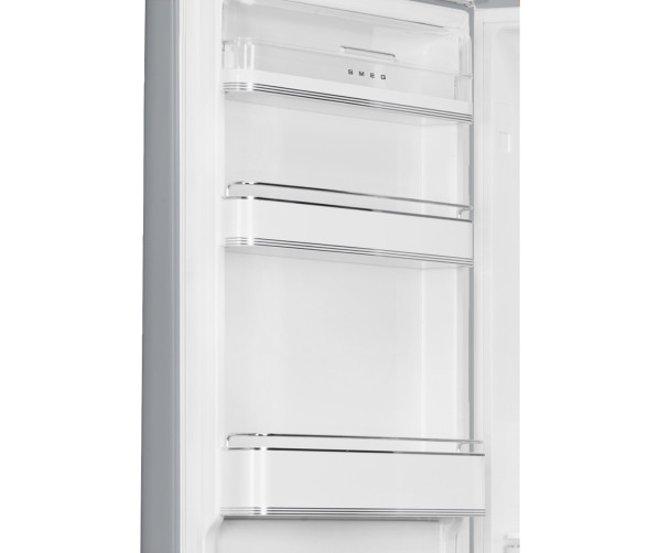 Smeg FAB32LSV6 vrijstaand koelkast - Zilver
