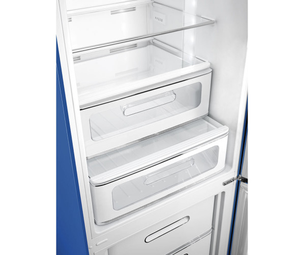 Smeg FAB32RBE6 retro jaren 50 koelkast - donker blauw
