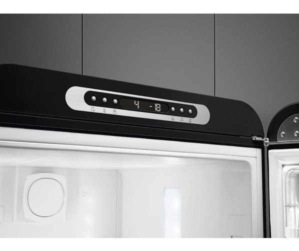 Smeg FAB32RBL6 vrijstaand koelkast - Zwart