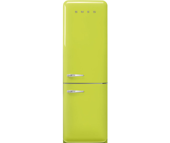 Smeg FAB32RLI6 retro jaren 50 koelkast - limegroen