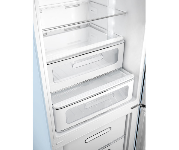 Smeg FAB32RPB6 retro jaren koelkast - pastel blauw
