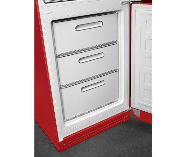 Smeg FAB32RRD6 vrijstaand koelkast - Rood