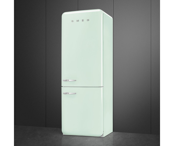 Smeg FAB38RPG6 retro jaren 50 koelkast - watergroen