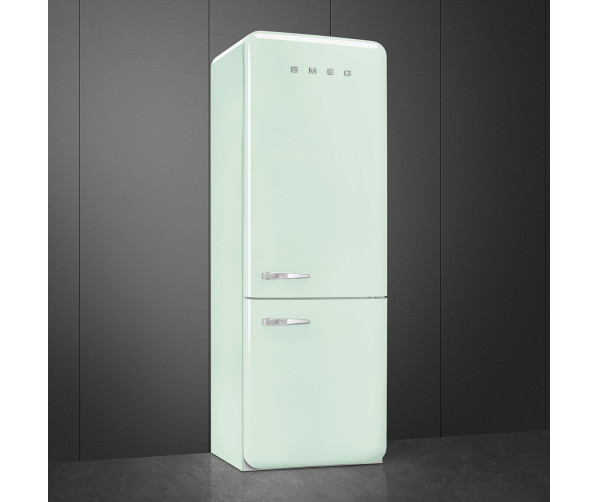 Smeg FAB38RPG6 retro jaren 50 koelkast - watergroen