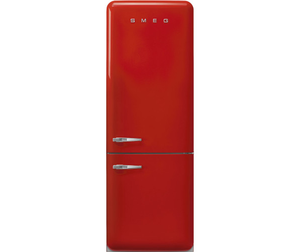 Smeg FAB38RRD6 retro jaren 50 koelkast - rood - rechtsdraaiend