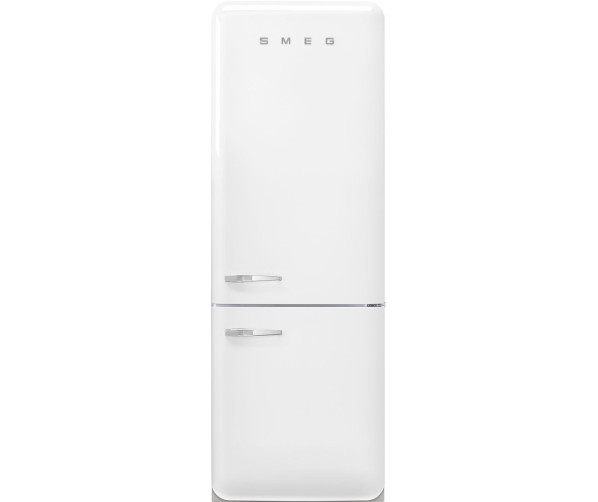 Smeg FAB38RWH6 retro jaren 50 koelkast - wit - rechtsdraaiend