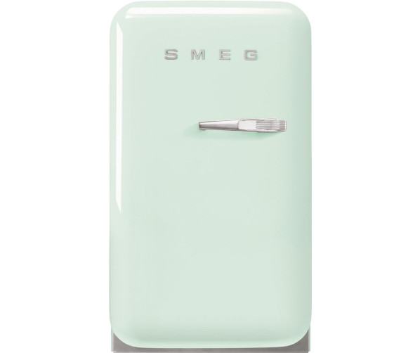 Smeg FAB5LPG6 retro jaren 50 koelkast - watergroen - linskdraaiend