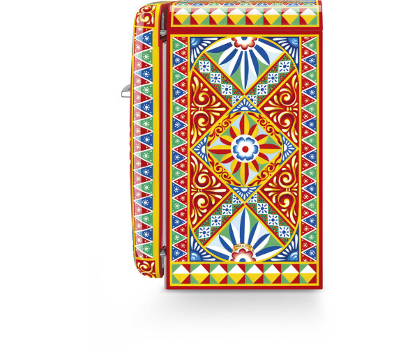 Smeg FAB5RDGC6 retro jaren 50 koelkast - oranje
