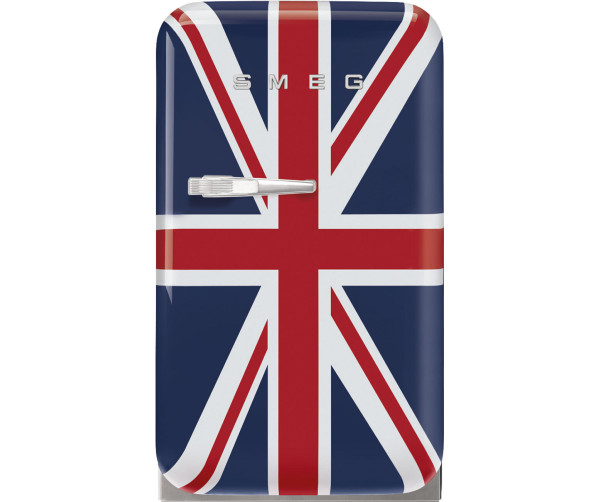 Smeg FAB5RDUJ6 retro jaren 50 koelkast - Union Jack - rechtsdraaiend