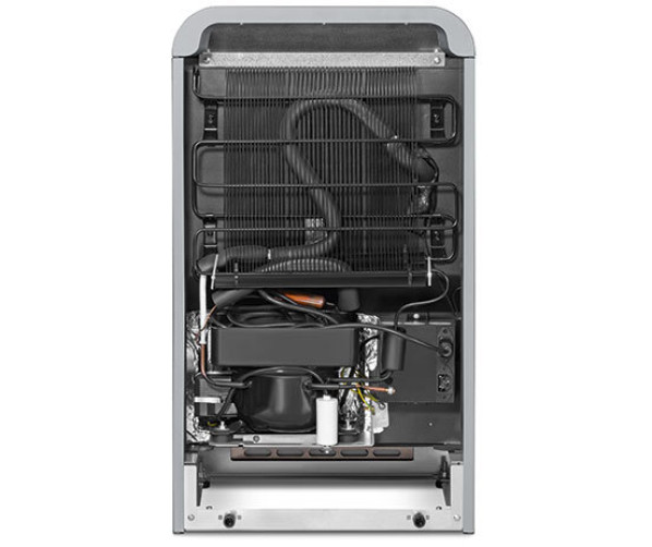 Smeg FAB5RSV6 vrijstaand koelkast - zilver
