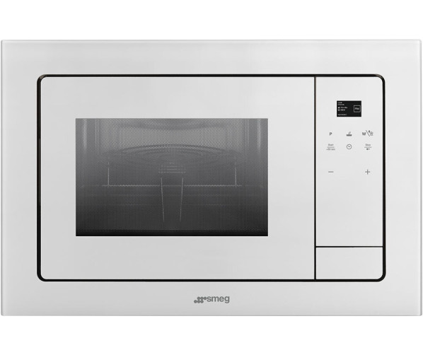 Smeg FMI120B1 inbouw magnetron - wit
