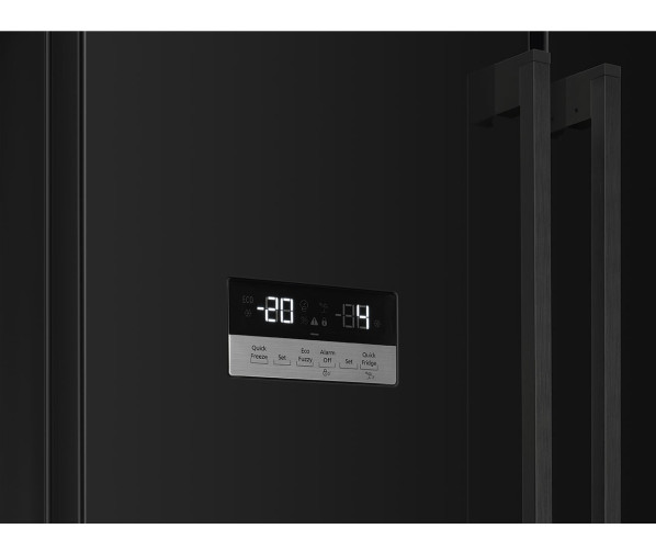 Smeg FQ55FNDE side-by-side koelkast - zwart