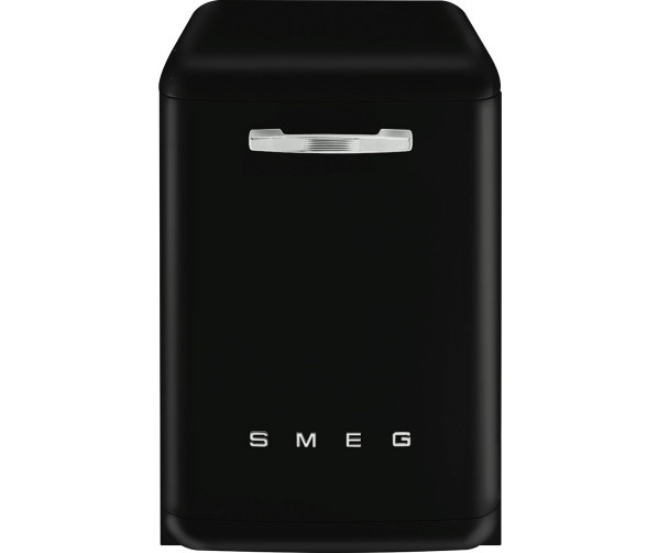 Smeg LVFABBL3 vrijstaande retro jaren 50 vaatwasser - zwart