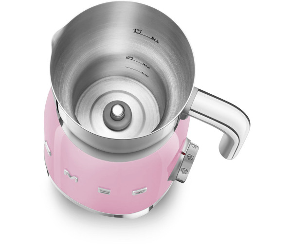 Smeg MFF11PKEU melkopschuimer - roze