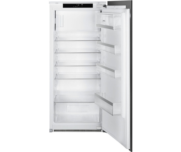 Smeg S8C124DE inbouw koelkast met vriesvak - nis 122,5 cm.