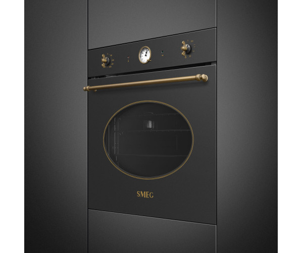 Smeg SFP805AO inbouw oven antraciet met pyrolyse