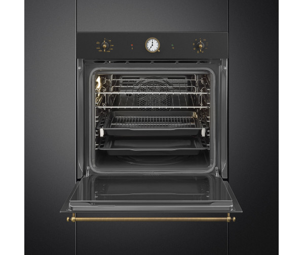 Smeg SFP805AO inbouw oven antraciet met pyrolyse