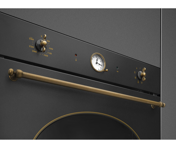 Smeg SFP805AO inbouw oven antraciet met pyrolyse