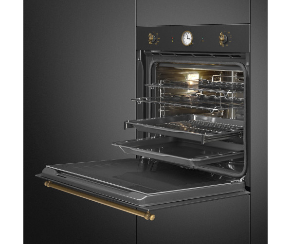 Smeg SFP805AO inbouw oven antraciet met pyrolyse