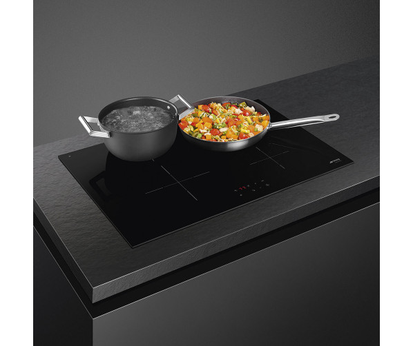 Smeg SIM3844D inbouw inductie kookplaat - 80 cm. breed