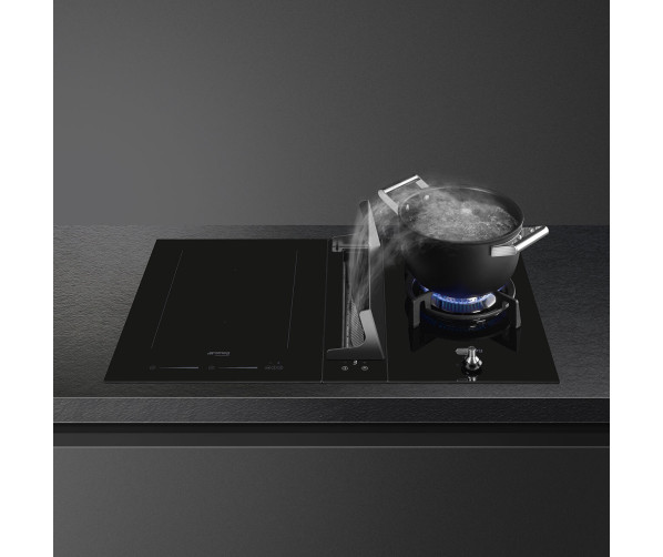 Smeg SIM631WLD inbouw inductie kookplaat - 38 cm. - domino