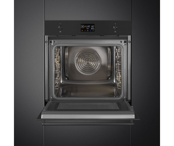 Smeg SO6302M2N inbouw oven met magnetron - mat zwart - Galileo Speedwave XL