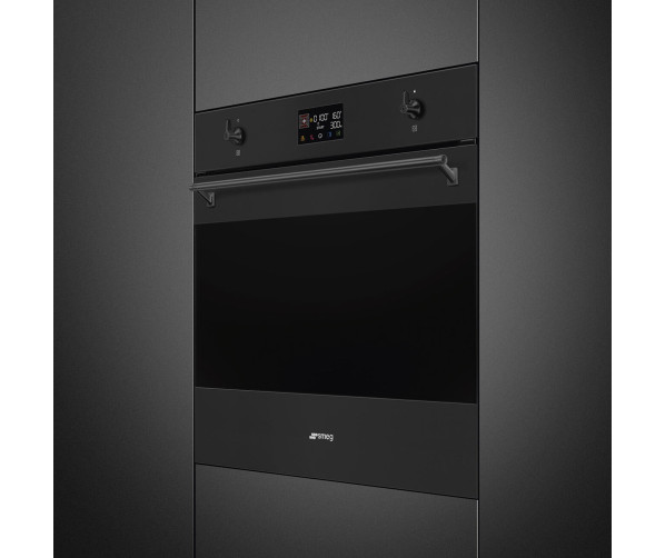 Smeg SO6302M2N inbouw oven met magnetron - mat zwart - Galileo Speedwave XL