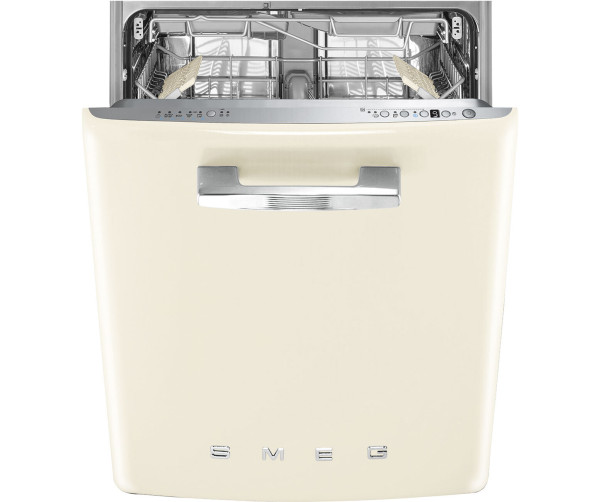 Smeg STFABCR3 retro jaren 50 onderbouw vaatwasser - crème