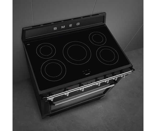 Smeg TR90IMBL fornuis inductie
