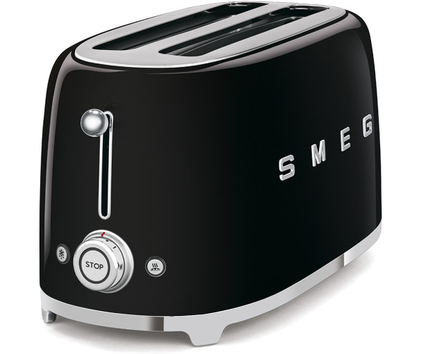 Smeg TSF02BLEU broodrooster zwart