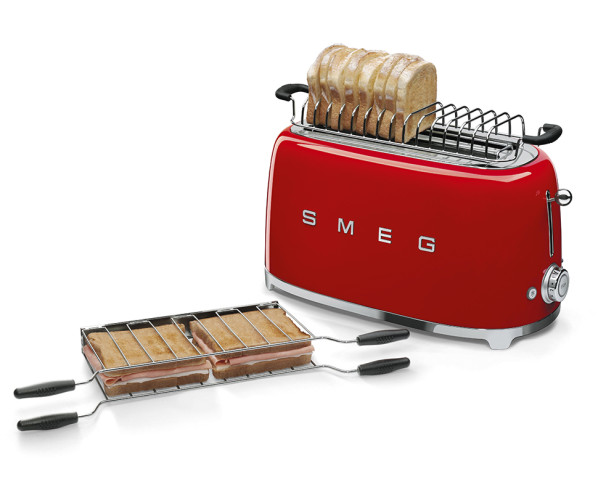 Smeg TSF02RDEU broodrooster rood