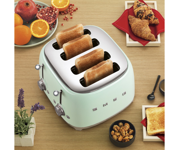Smeg TSF03PGEU broodrooster watergroen
