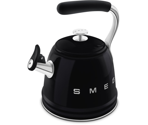 Smeg WKF01BL fluitketel - jaren 50 - zwart