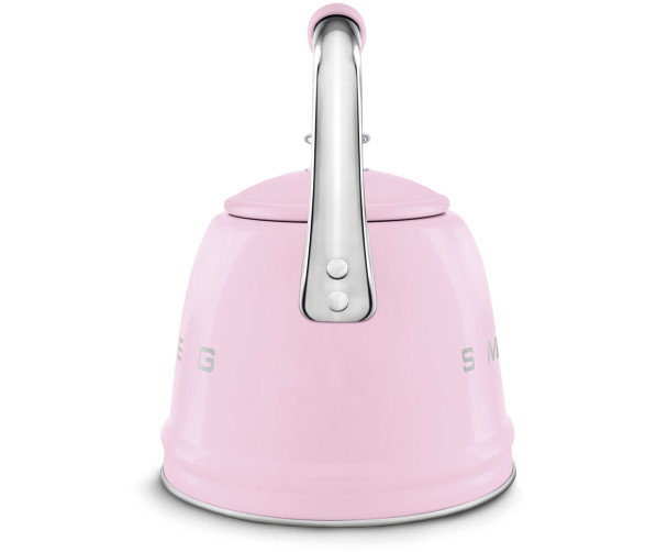 Smeg WKF01PK fluitketel - jaren 50 - roze