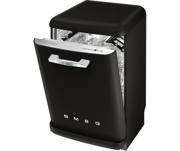 Het bedieningspaneel van de Smeg Smeg BLV2NE2 bevindt zich bovenop de deur