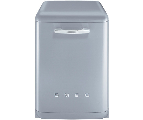 Smeg BLV2X2 zilvermetalic retro vaatwasser