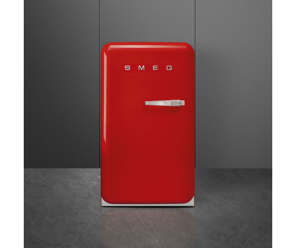 Smeg FAB10HLRD5 koelkast rood - linksdraaiend - voorkant