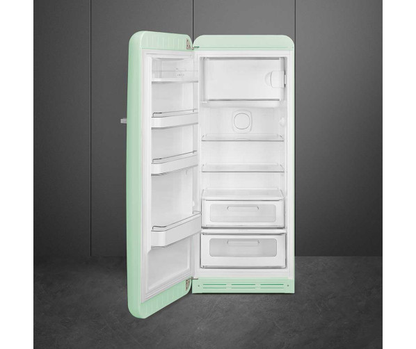 Smeg FAB28LPG5 koelkast watergroen - linksdraaiend