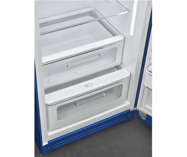 Smeg FAB28RBE5 koelkast blauw - rechtsdraaiend