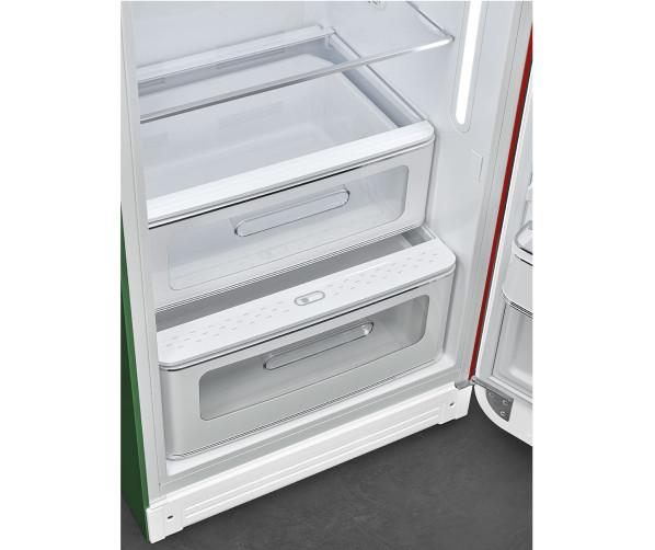 Smeg FAB28RDIT5 koelkast Tricolore - rechtsdraaiend