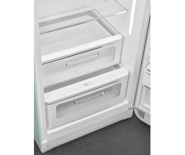 Smeg FAB28RDSA5 rechtsdraaiende koelkast - Sea Salt Green