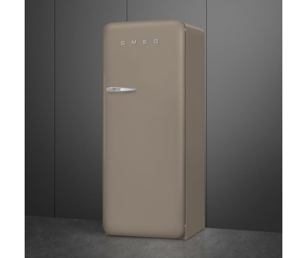 Smeg FAB28RDTP5 rechtsdraaiende koelkast - taupe