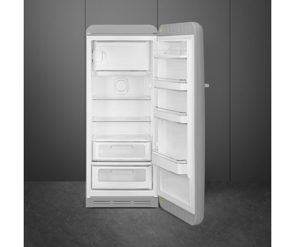 Smeg FAB28RSV5 koelkast zilvermetalic - rechtsdraaiend