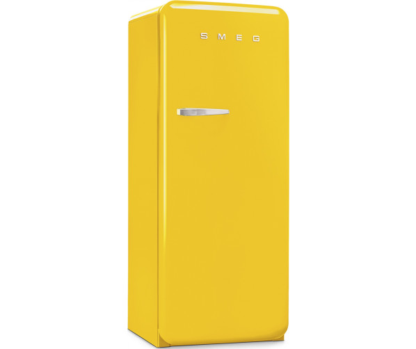 Foto van de Smeg FAB28RYW5 uitgevoerd in de kleur geel