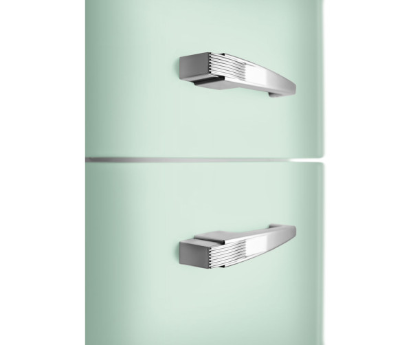 Smeg FAB30RPG5 retro jaren 50 koelkast - water groen - rechtsdraaiend
