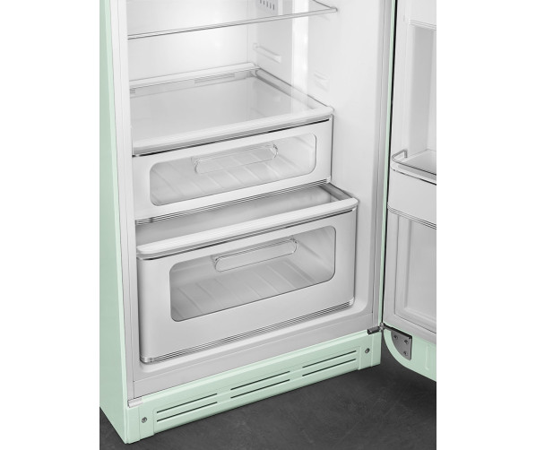 Smeg FAB30RPG5 rechtsdraaiende retro koelkast - water groen