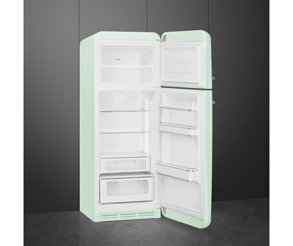 Smeg FAB30RPG5 rechtsdraaiende retro koelkast - water groen