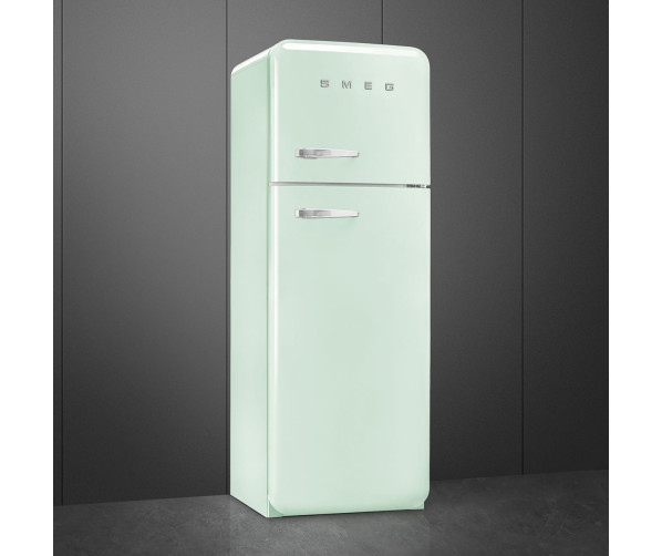 Smeg FAB30RPG5 rechtsdraaiende retro koelkast - water groen